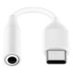 Samsung Headphone Adapter 3.5mm Mini Jack Female - USB Type C Male Λευκό (bulk)