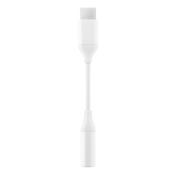 Samsung Headphone Adapter 3.5mm Mini Jack Female - USB Type C Male Λευκό (bulk)