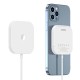 Duzzona 3in1 universal wireless charger  Qi, MagSafe15W W7 Λευκό