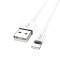 Καλώδιο σύνδεσης Hoco X64 Lightweight Combination Set USB σε Lightning έως 2,4Α 1.0m Λευκό
