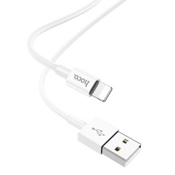 Καλώδιο σύνδεσης Hoco X64 Lightweight Combination Set USB σε Lightning έως 2,4Α 1.0m Λευκό