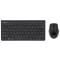 POWERTECH set ποντίκι & πληκτρολόγιο PT-940, ασύρματο, 1200dpi, μαύρο