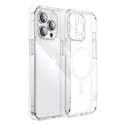 Joyroom 14D Magnetic Case Magnetic Case for iPhone 14  MagSafe transparent