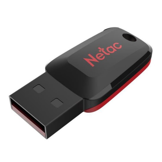 NETAC USB Flash Drive U197, 64GB, USB 2.0, μαύρο
