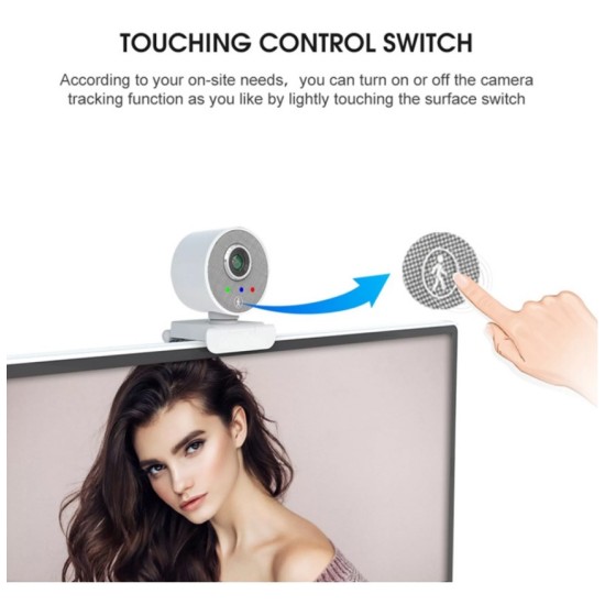 JOVISION AI web κάμερα HD820U, auto tracking, USB, Full HD, WDR, λευκή JOVISION AI web κάμερα HD820U, auto tracking, USB, Full HD, WDR, λευκή
