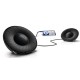 PHILIPS Φορητό παθητικό ηχείο SBP1120/10, 2.0 Channel, 3.5mm jack, Black