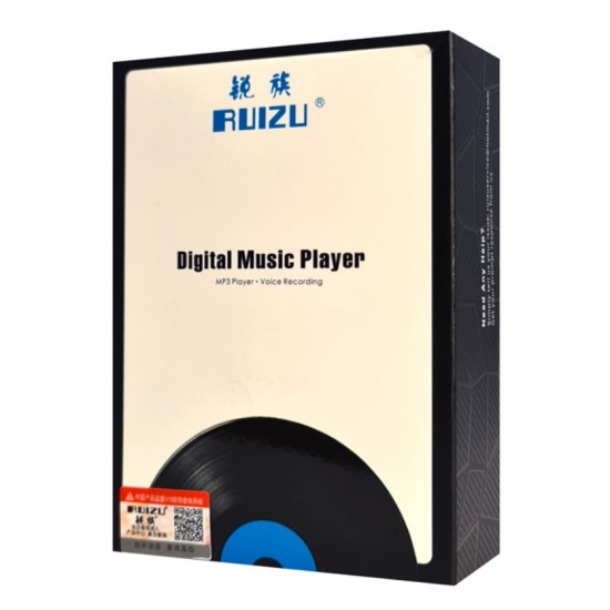 RUIZU MP3 player M8 με ηχείο, 1.54