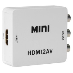 POWERTECH HD Video Converter CAB-H082 από HDMI σε 3x RCA, Full HD