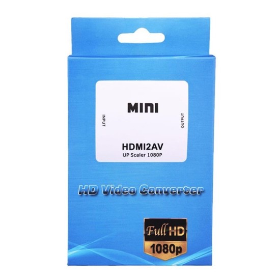 POWERTECH HD Video Converter CAB-H082 από HDMI σε 3x RCA, Full HD
