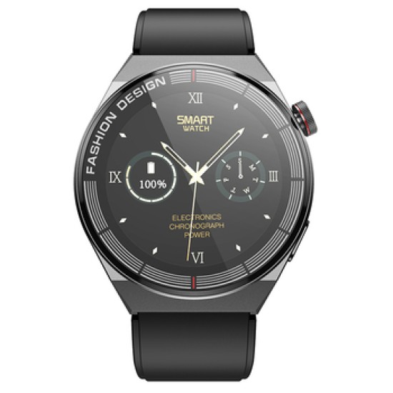 Borofone BD2 Smartwatch με Παλμογράφο (Μαύρο)