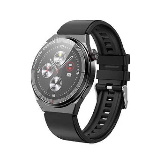 Borofone BD2 Smartwatch με Παλμογράφο (Μαύρο)