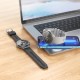 Borofone BD2 Smartwatch με Παλμογράφο (Ασημί)
