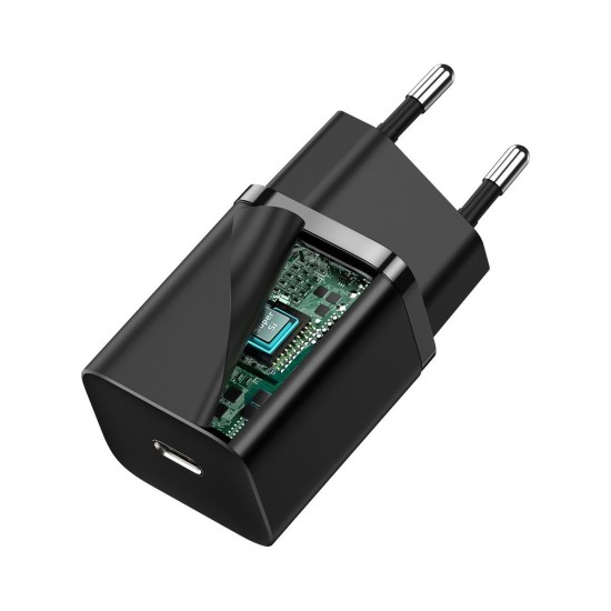 Baseus Super Si Quick Charger 1C 30W(CCSUP-J01) (black)