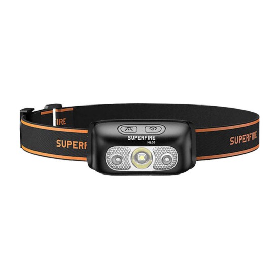 Headlight Superfire HL05-D, 110lm, USB