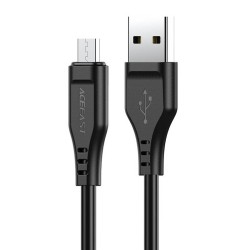 USB -A cable to USB-C, Acefast C3-09 1.2m (black) USB -A cable to USB-C, Acefast C3-09 1.2m (black)