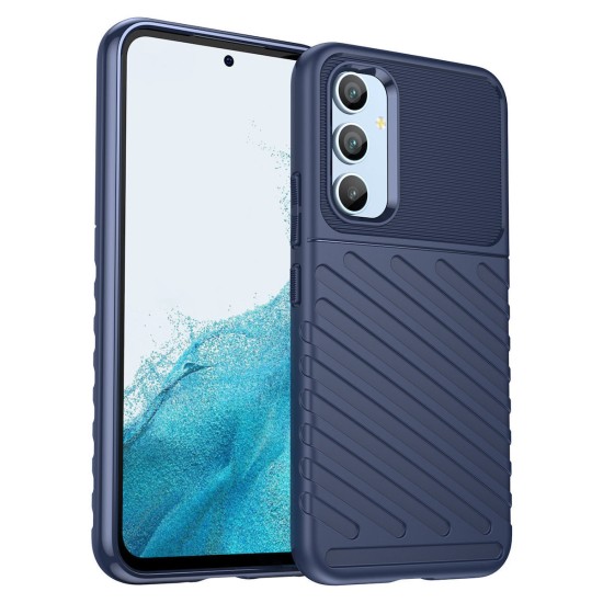 Hurtel Thunder Back Cover Σιλικόνης Ανθεκτική Navy Μπλε (Galaxy A54) Hurtel Thunder Back Cover Σιλικόνης Ανθεκτική Navy Μπλε (Galaxy A54)