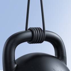 Joyroom S-UC027A11 Braided USB 2.0 Cable USB-C male - USB-A male Μαύρο 0.25m