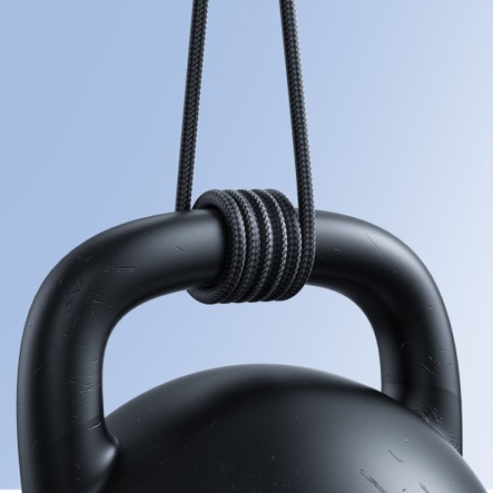 Joyroom S-UC027A11 Braided USB 2.0 Cable USB-C male - USB-A male Μαύρο 0.25m