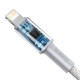 Baseus High Density Braided USB-C to Lightning Cable 20W Λευκό 1m (CATLGD-02)
