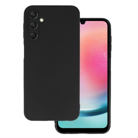 BACK CASE MATT FOR SAMSUNG GALAXY A24 4G BLACK