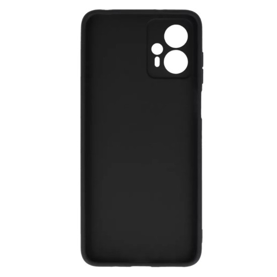 BACK CASE MATT FOR XIAOMI REDMI NOTE 12 4G BLACK