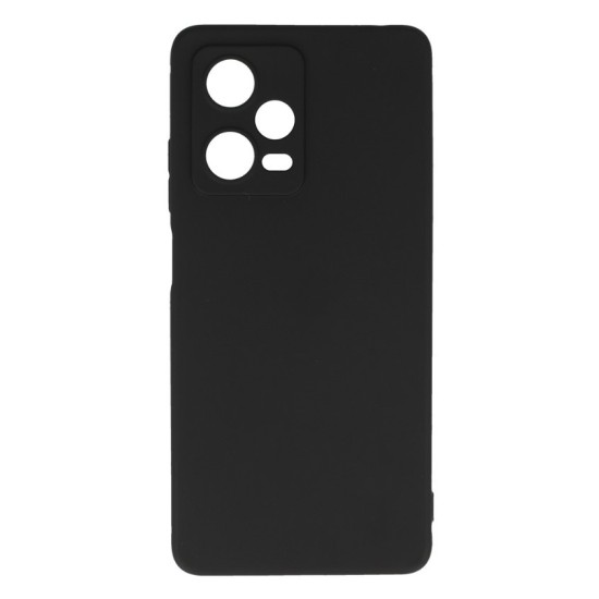 BACK CASE MATT FOR XIAOMI REDMI NOTE 12 PRO PLUS BLACK