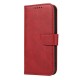 Magnet Case for Samsung Galaxy A14 5G cover with flip wallet stand red