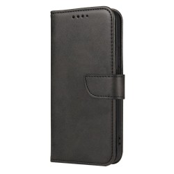 Magnet Case for Samsung Galaxy A14 5G cover with flip wallet stand black