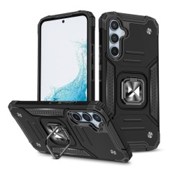 Wozinsky Ring Armor case for Samsung Galaxy A34 5G armored cover magnetic holder ring black