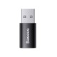 Baseus Ingenuity USB-A to USB-C (ZJJQ000101) adapter OTG (black)