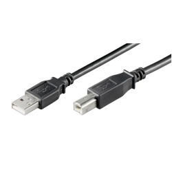 GOOBAY καλώδιο USB 2.0 σε USB Type B 93596, 1.8m, μαύρο GOOBAY καλώδιο USB 2.0 σε USB Type B 93596, 1.8m, μαύρο