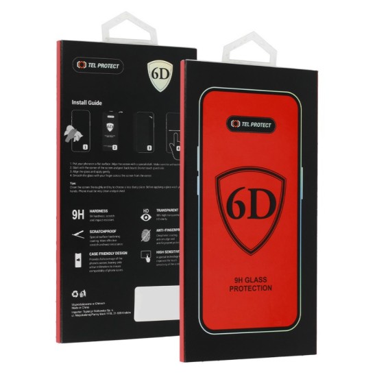 Full Glue 6D Tempered Glass for SAMSUNG GALAXY A24 4G BLACK Full Glue 6D Tempered Glass for SAMSUNG GALAXY A24 4G BLACK