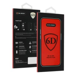 Full Glue 6D Tempered Glass for XIAOMI REDMI NOTE 12 PRO/NOTE 12 PRO PLUS BLACK