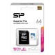 SILICON POWER κάρτα μνήμης Superior Pro microSDXC UHS-I, 64GB, Class 30