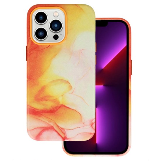 LEATHER INK CASE FOR IPHONE 12/12 PRO DESIGN 3