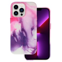 LEATHER INK CASE FOR IPHONE 13 DESIGN 1