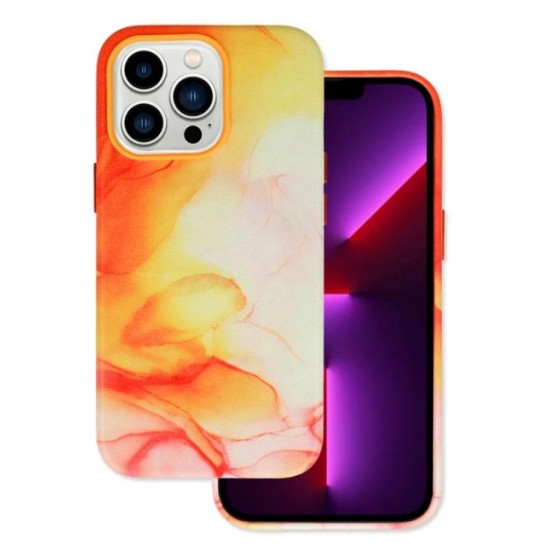 LEATHER INK CASE FOR IPHONE 13 DESIGN 3