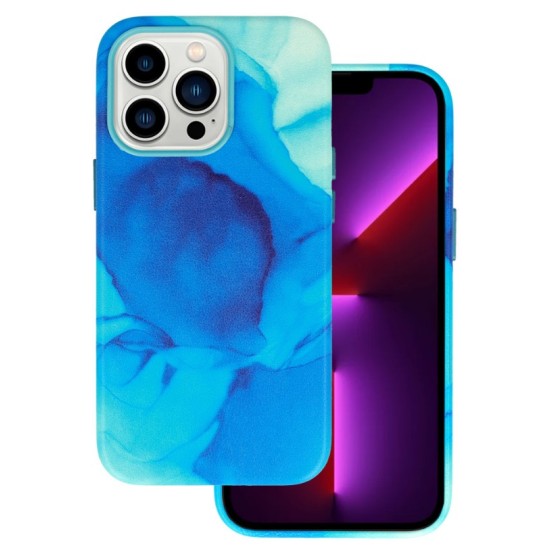 LEATHER INK CASE FOR IPHONE 14 PRO MAX DESIGN 4