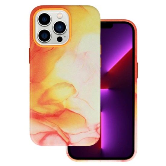 LEATHER INK CASE FOR IPHONE 14 PRO DESIGN 3