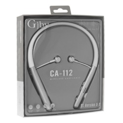 GJBY HEADPHONES - BLUETOOTH CA-112 WHITE