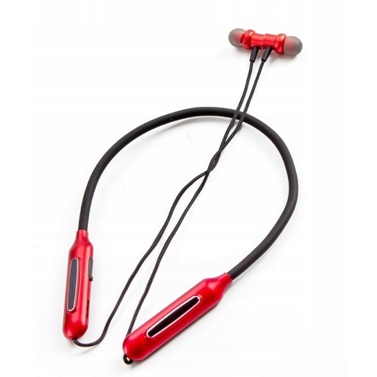 GJBY HEADPHONES - SPORTS BLUETOOTH CA-125 RED