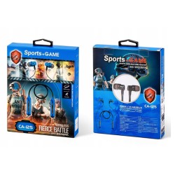 GJBY HEADPHONES - SPORTS BLUETOOTH CA-125 RED
