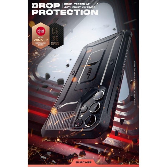 SUPCASE UNICORN BEETLE PRO 2-SET GALAXY S22 ULTRA BLACK