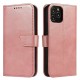 Magnet Case κομψή θήκη βιβλίο με βάση στήριξης για Phone 12 Pro Max Ροζ Magnet Case κομψή θήκη βιβλίο με βάση στήριξης για Phone 12 Pro Max Ροζ