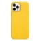 ECO Δερμάτινη θήκη για iPhone 12 Pro / iPhone 12 Κίτρινη