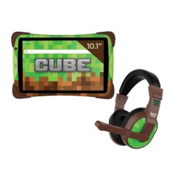 KIDDOBOO Cube 10.1'' Wi-Fi 3GB/ 32GB Kids Tablet + Ενσύρματα Gaming Ακουστικά