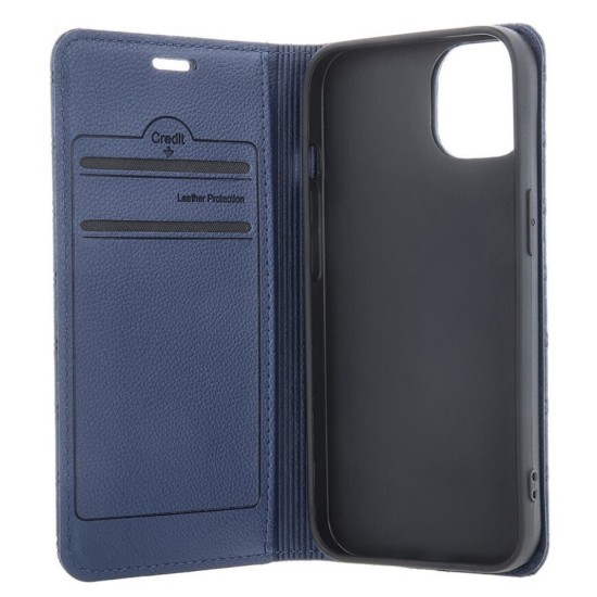 Smart Caro case for Samsung Galaxy A20e (SM-A202F) navy blue