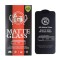 Tempered glass 6D matte for iPhone XR / 11 black frame