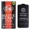 Tempered glass 6D matte for Xiaomi Redmi 13C 4G black frame