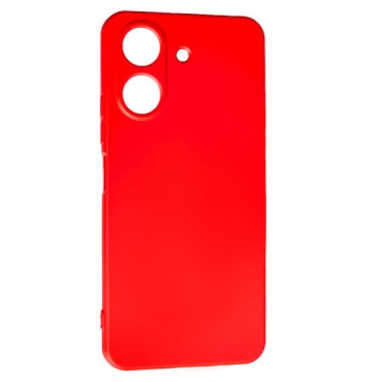 SENSO SOFT TOUCH XIAOMI REDMI 13C / POCO C65 red backcover